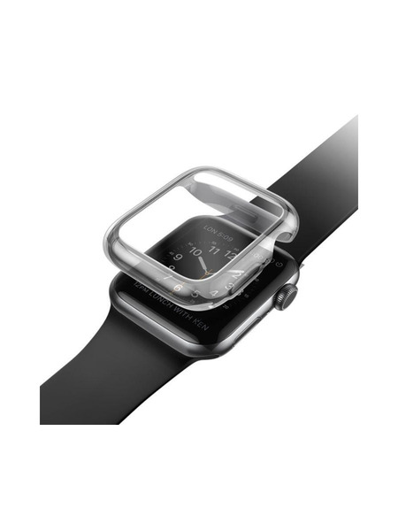 【Apple Watch SE対応】ハイブリット画面保護ケース 詳細画像 スモークグレイ 3